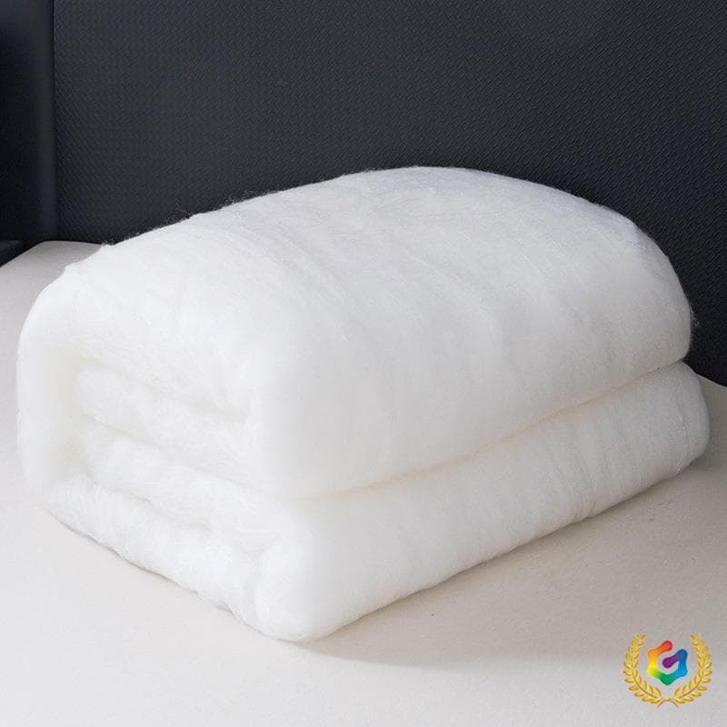 ✅【Double cocoon mulberry silk】Mulberry silk long strand raw silk floss handmade cotton batting silk quilt inner.