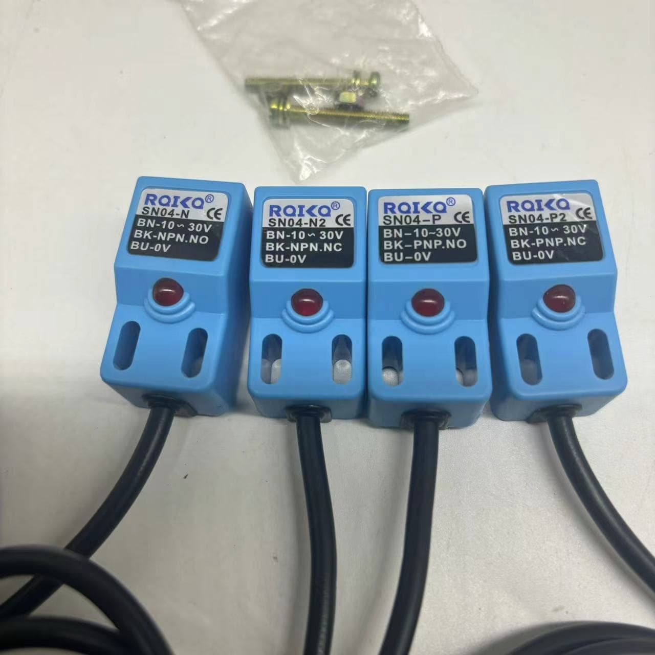 Inductive Proximity Switch SN04-N P N2 P2 Limit Switch Three-Wire NPN Normally Open Metal Sensor
