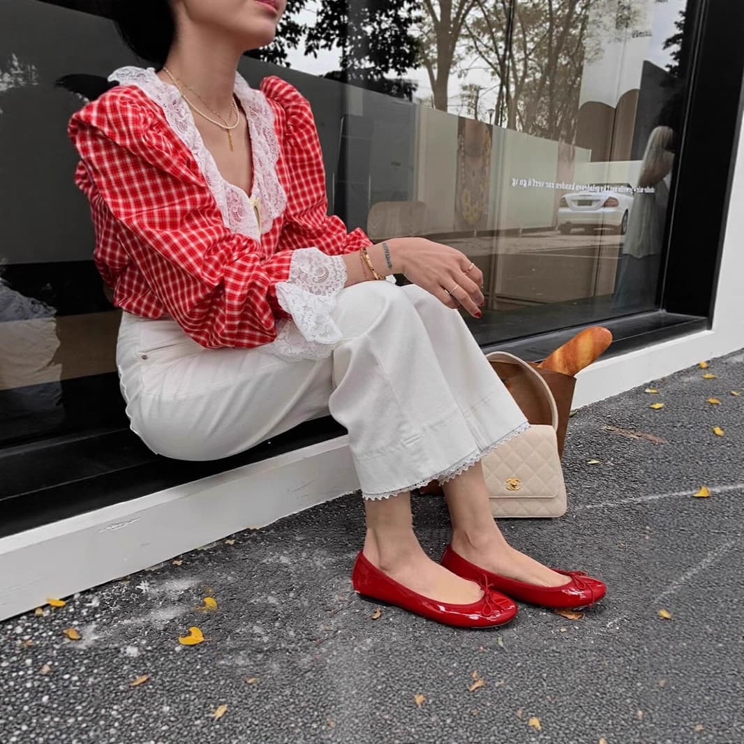 Maternity Lace Trim Jeans for Women Spring/Summer 2025 New White Straight Leg Pants Cigarette Pants 81060