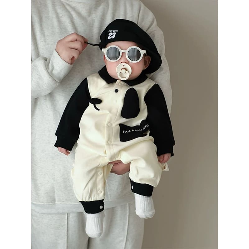 Baby spring clothes, fashionable fart clothes, super cute baby clothes, cute romper clothes, baby outing clothes, spring and autumn clothes
