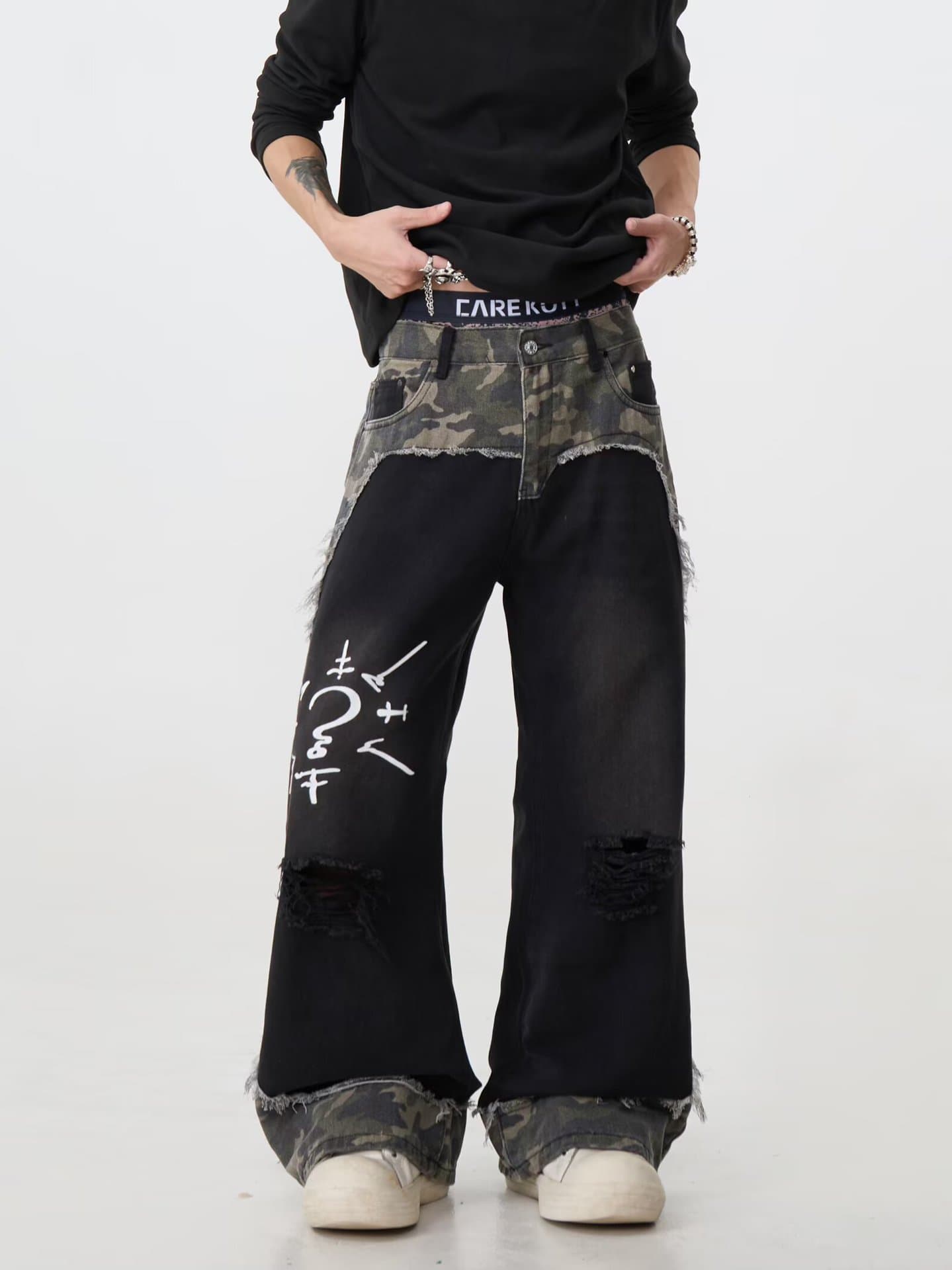 Southeast Asia Export American Retro High Street Heavy Duty Pants Unisex