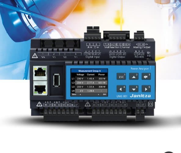 Janitza MID Power Meters B21 B23 B24 – AC Meters 65 A Technical Features