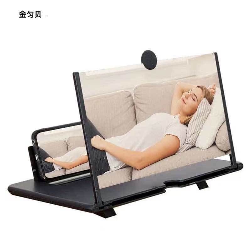 12-inch Pull-out Style Phone Screen Magnifier, Ultra Clear New Model Screen Magnifier with Eye Protection Feature