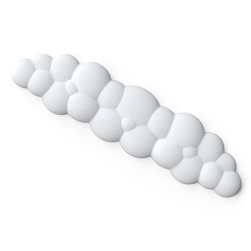 Cross-border Amazon Cloud Keyboard Wrist Rest Memory Foam Silicone Leather Mouse Pad Wrist Support Wholesale
