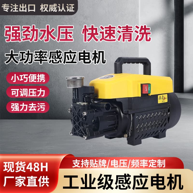 Household Small Portable 220V High Power Car Cleaning Machine New Style Cleaning Multi-Function Car Washer Car Wash Pump