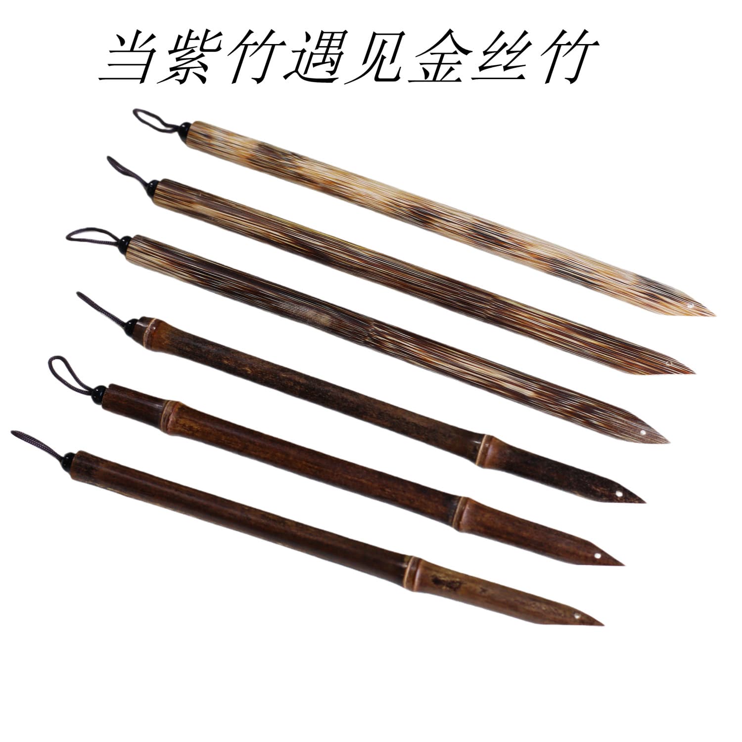 Factory Wholesale Handmade Bamboo Dip Pen Tibetan Calligraphy Bamboo Ink Dip Pen Left Oblique Right Oblique Flat Tip dip pen