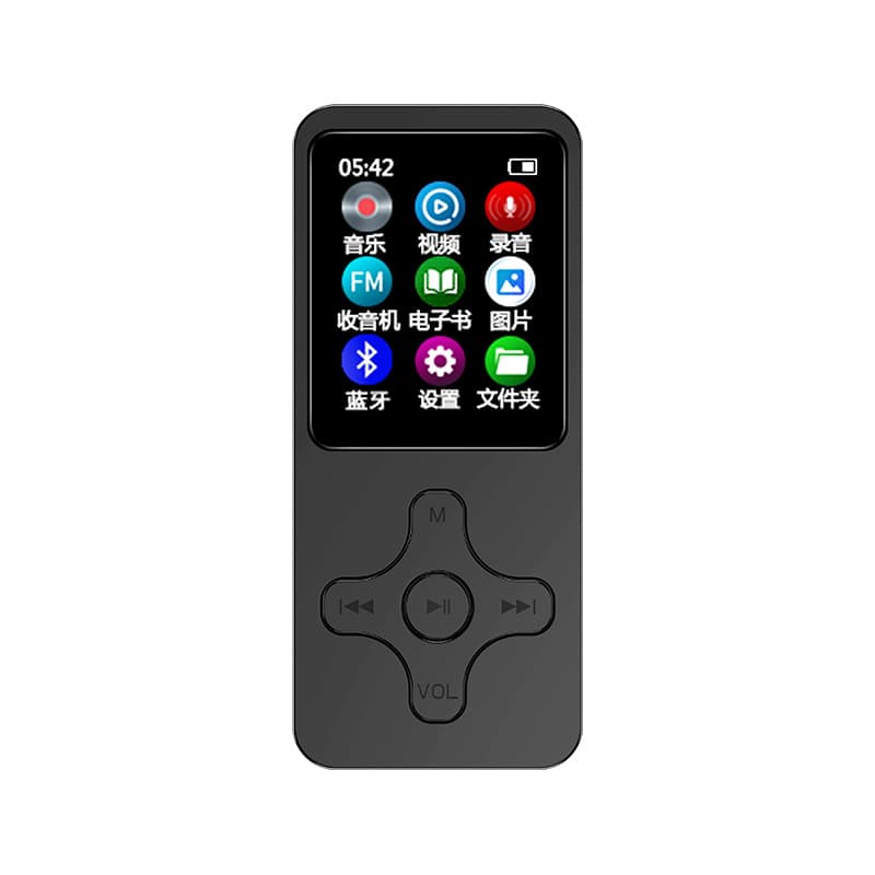 Factory Wholesale MP3/MP4 Bluetooth Personalized Cross Student Player Sports Portable English Player