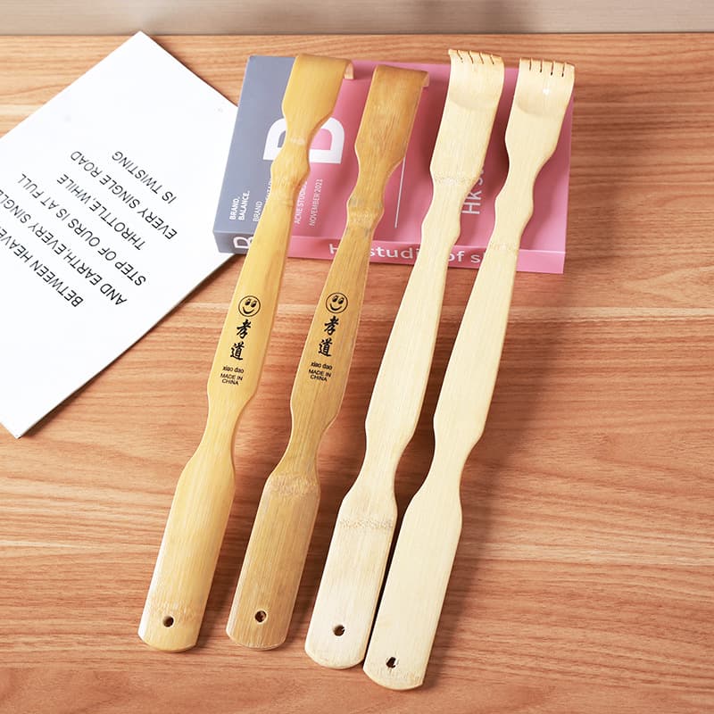 Bamboo back scratcher at wholesale price of 1-2 yuan, self-help itch relief stick for elderly