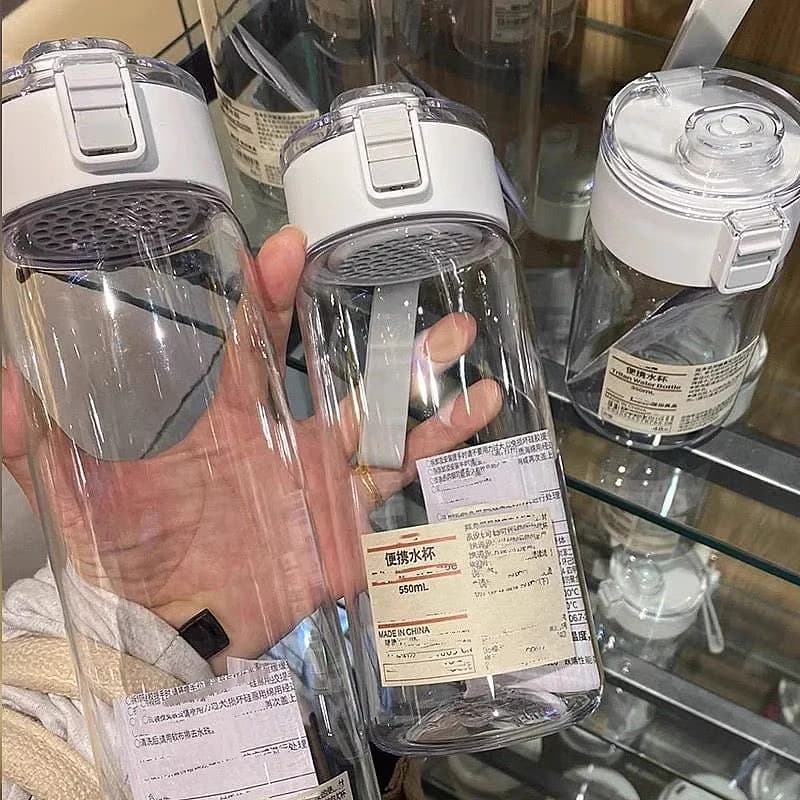 Wholesale PC Plastic Cups, Simple Design, Direct Drinking Sports Bottle, Outdoor Convenient High-Temperature Resistant Large Capacity Tumbler