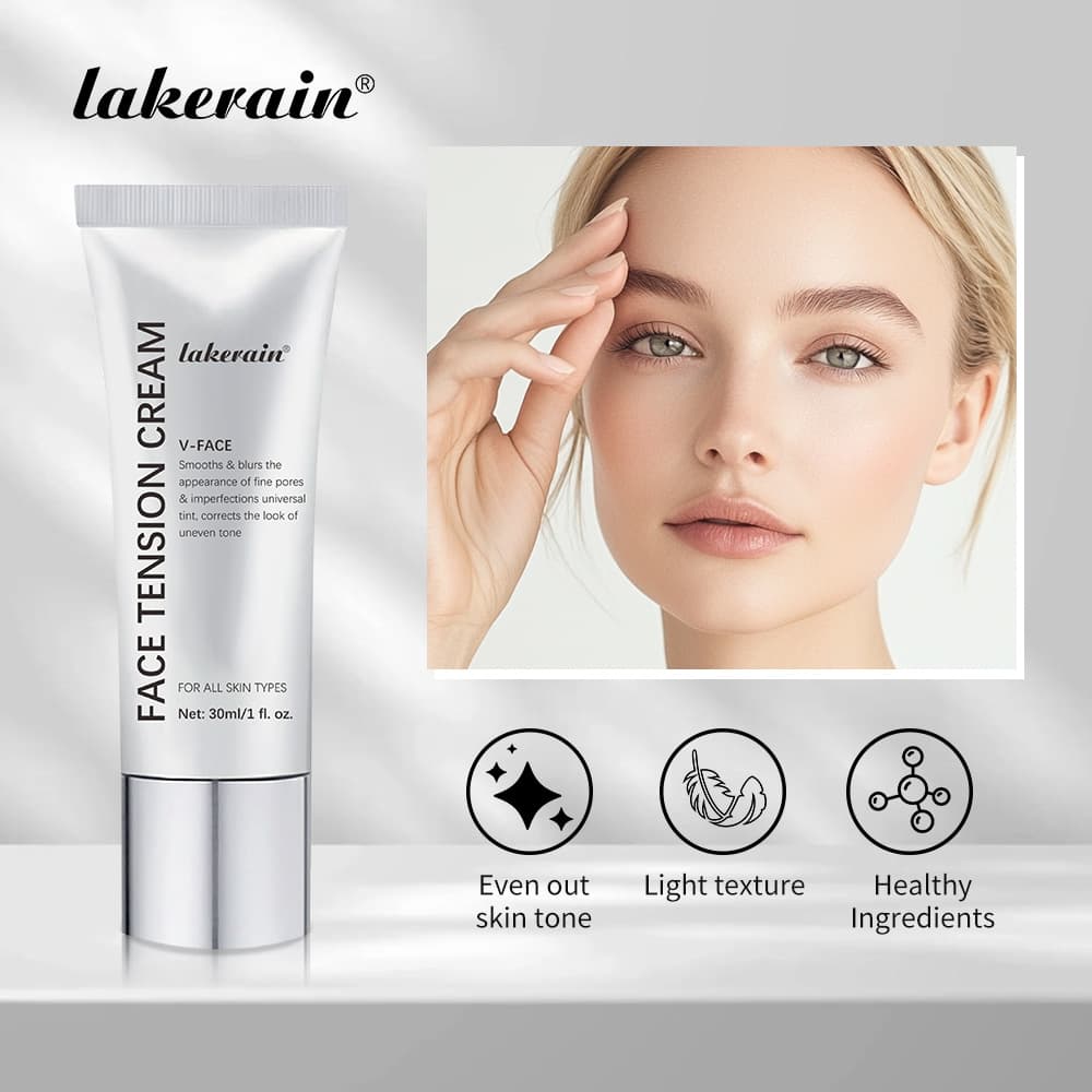Cross-border lakerain facial moisturizing primer, moisturizing makeup primer, even skin tone, temporary enhancement