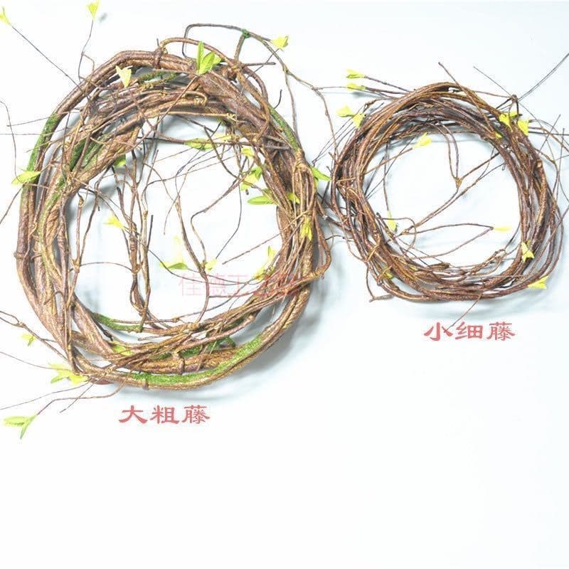 Artificial vine, dead tree vine, fake plastic vine, handmade vine, ins-style branch vine, DIY fake vine