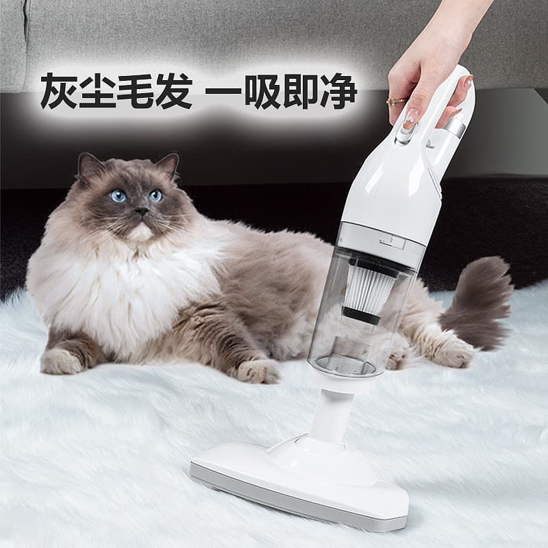 Cross-border New Model Cordless Charging Vacuum Cleaner Small Handheld Powerful Suction for Car and Home Dual-use Vacuum