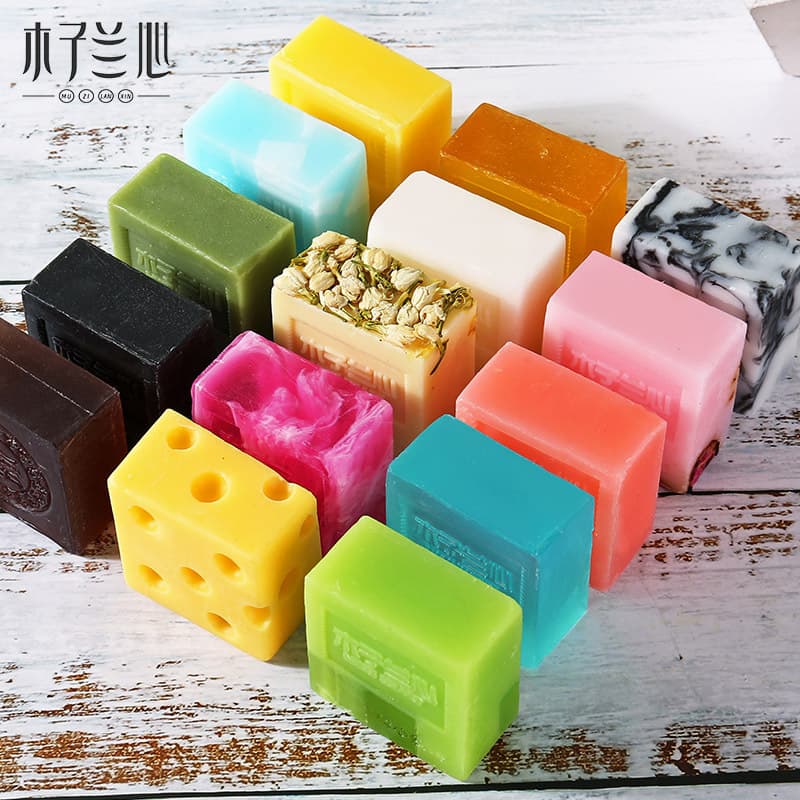 Muzi Orchid Heart Handmade Soap Plant Essential Oil Soap Soap Wholesale Factory Soap Generation Cleansing Soap Face Soap Bathing
