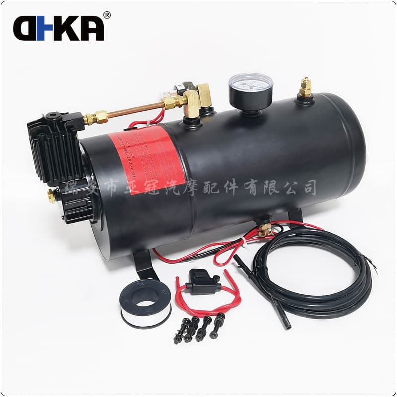 DHKA Asian Champions-AS174A in-stock horn modification air pump 12V 150psi blue 3L air compressor.