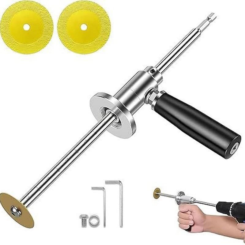 Inner Pipe Cutter for PVC Pipe Cutter Plumbing Installation Tool Pipe Cutting Adjustable Cutting Tool