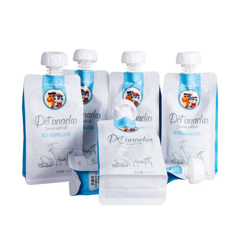 Mengbei Pet Goat Milk for Newborn Puppies, Calcium-Enriched Mix-in Food, Cat Snacks, Specialized Pet Goat Milk Snacks