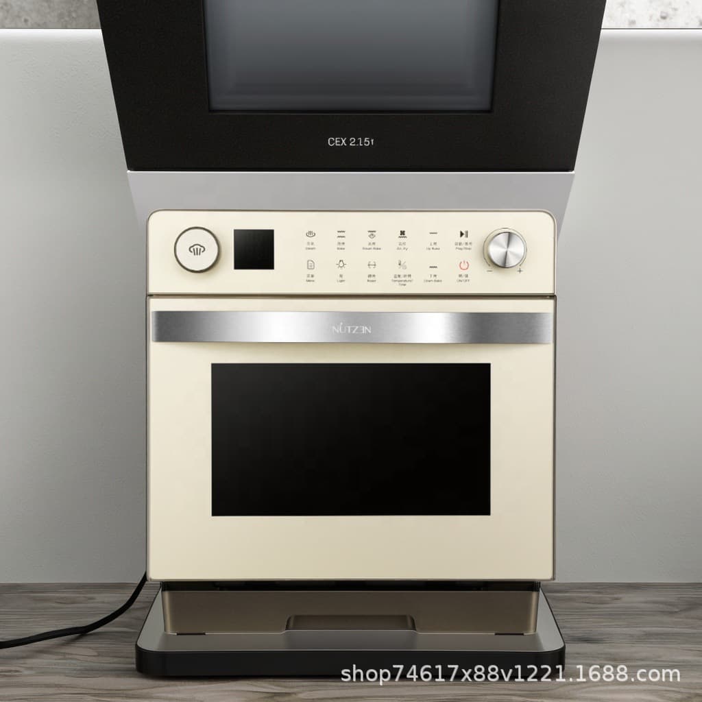 Guangding & Fulaixiong Factory Wholesale Home Electric Oven Baking Multi-function Mini 20L Small Steam and Bake Combo Machine