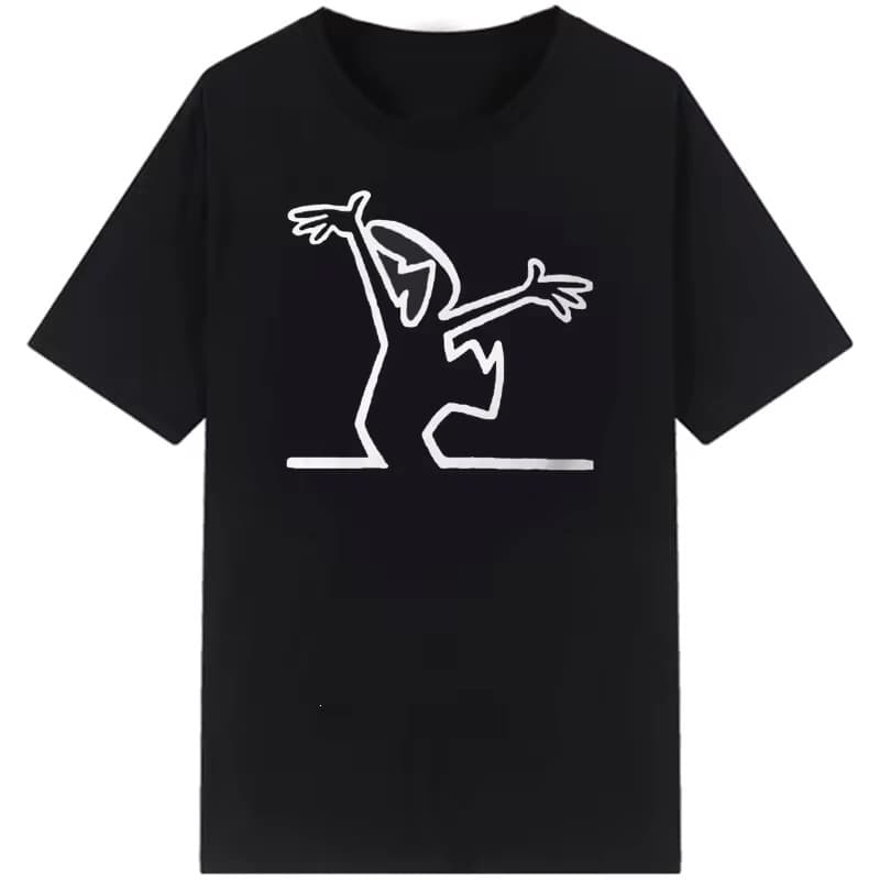 Cross-border European and American fashion T-shirt for men Lase T-shirt sv top T-shirt stylish happy aldo men's clothing men's short sleeve T-shirt