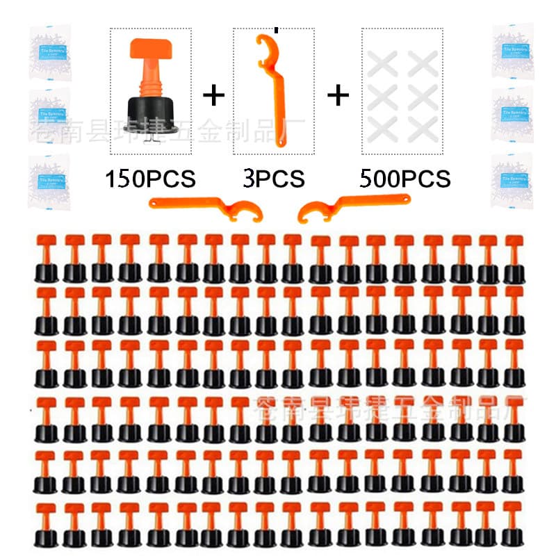 Cross-border 653pcs Tile Leveling System Tile Leveler Wall Tile Positioning Adjuster Tile Tool