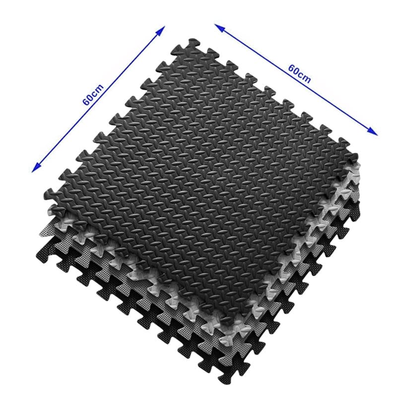 Amazon source EVA anti-collision foam floor mat interlocking floor mat 60*60 shock-absorbing pad leaf pattern