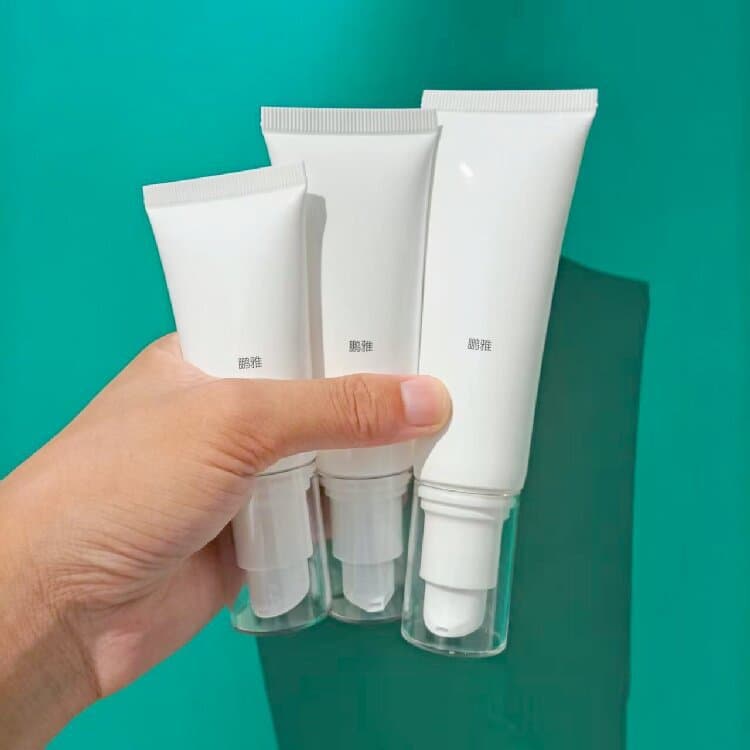 20-60ml push pump head hose, cosmetic hose, facial milk hose, amino acid hose, sunscreen hose tube