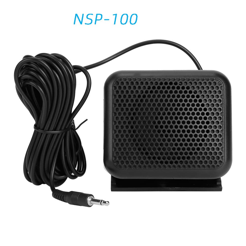 NSP100 Vehicle Speaker Compatible with Kenwood, Yaesu, ICOM and Other Mobile Radios for External Audio