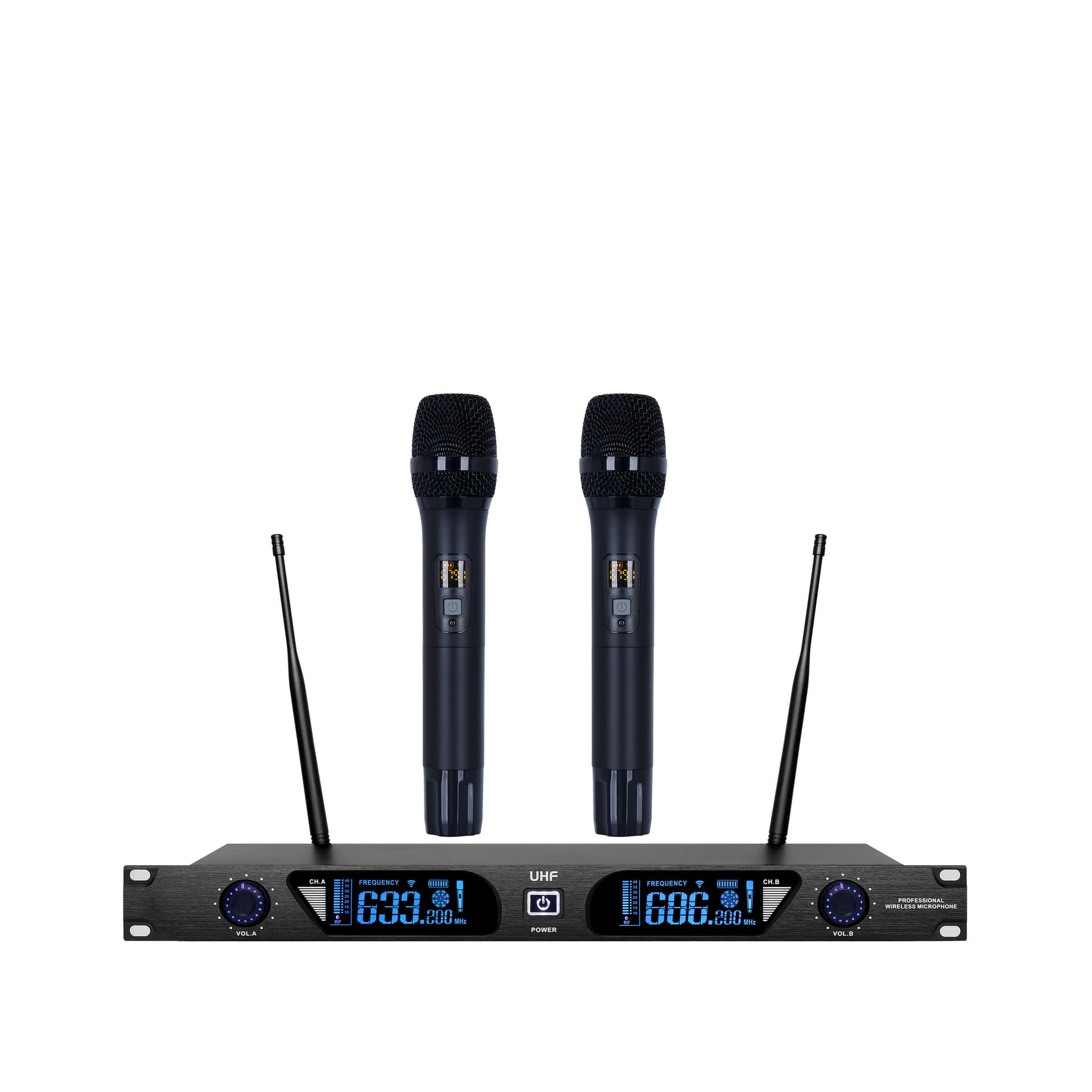 U1 One-to-Two KTV Home Wireless Microphone Headset Lavalier Mic
