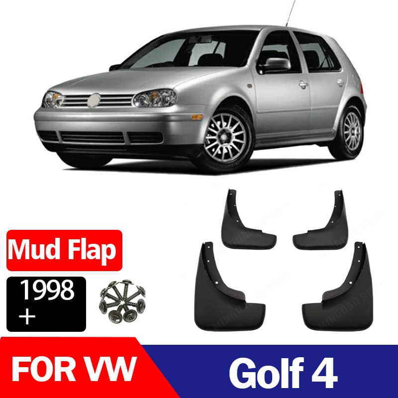 For Volkswagen Golf 4 5 VW Golf 4 Car Tire Mud Flap Mudguard 1998+
