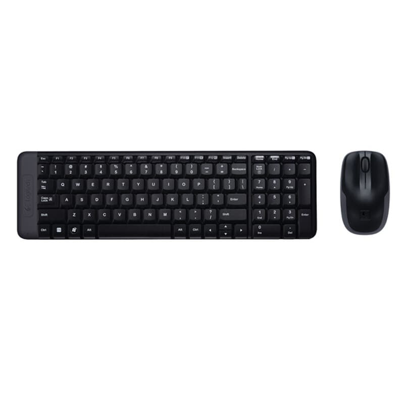 Logitech MK220 Keyboard and Mouse Set Home Business Office Wireless Mouse Wireless Keyboard Set