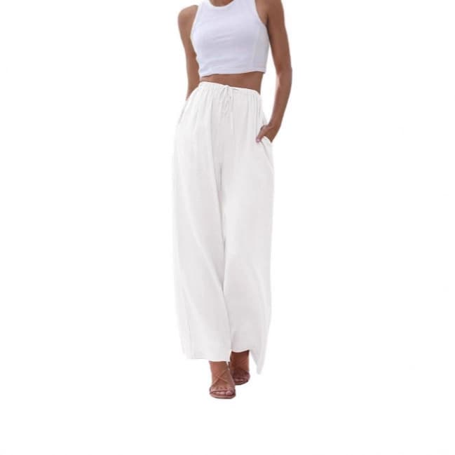 Fashionable 2025 Spring Casual Style Korean-Japanese Loose Pants Regular Casual Trousers Factory Wholesale