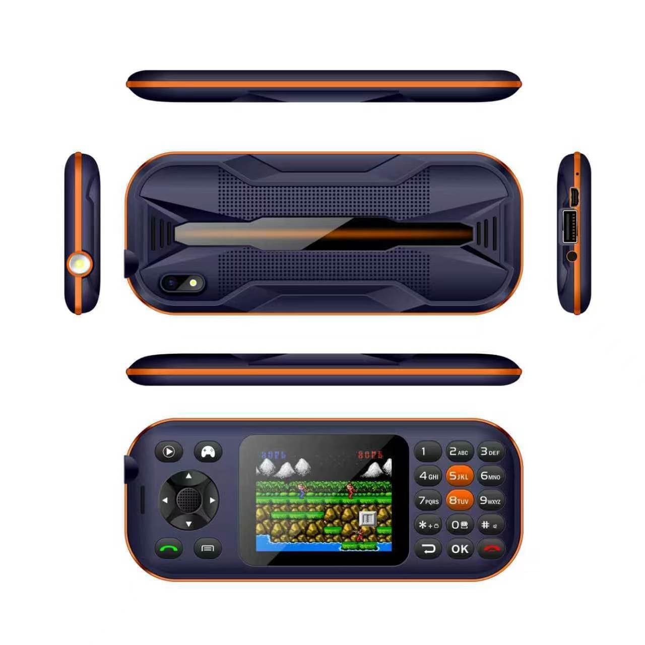 Keyboard Mobile Game Console 2G GSM Game Console HD Retro Version Phone Keyboard Wireless Controller Game Bluetooth