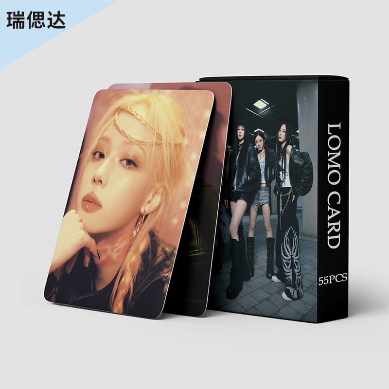Foreign trade exclusive in-stock 55pcs E-group cards Yang Jungwon Lee Heeseung Park Jongseong Sim Jaeyun star merchandise factory printing