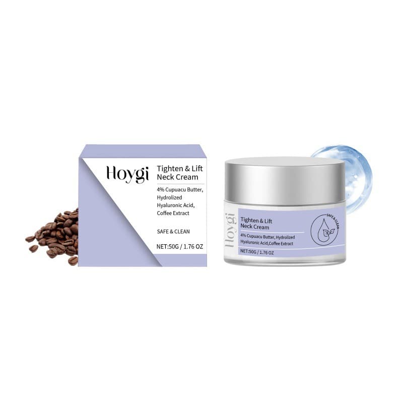 HOYGI Hydrating Neck Smoothing Cream Nourishes and Softens Body Skin Moisturizing Refreshing Care Cream