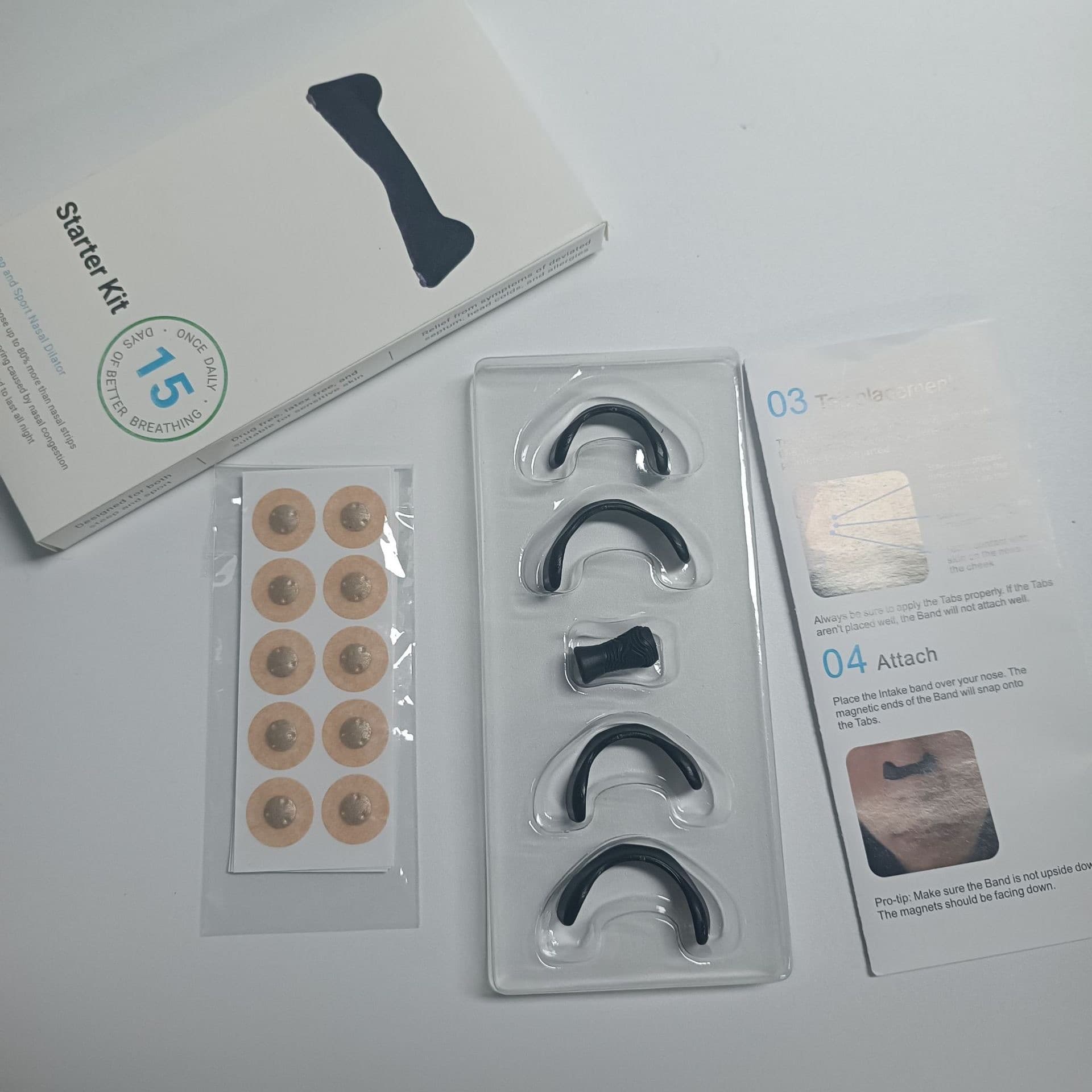 Cross-border popular nasal breathing dilator, nasal congestion, sports ventilation, nasal patch, nostril magnetic nose band, foreign trade