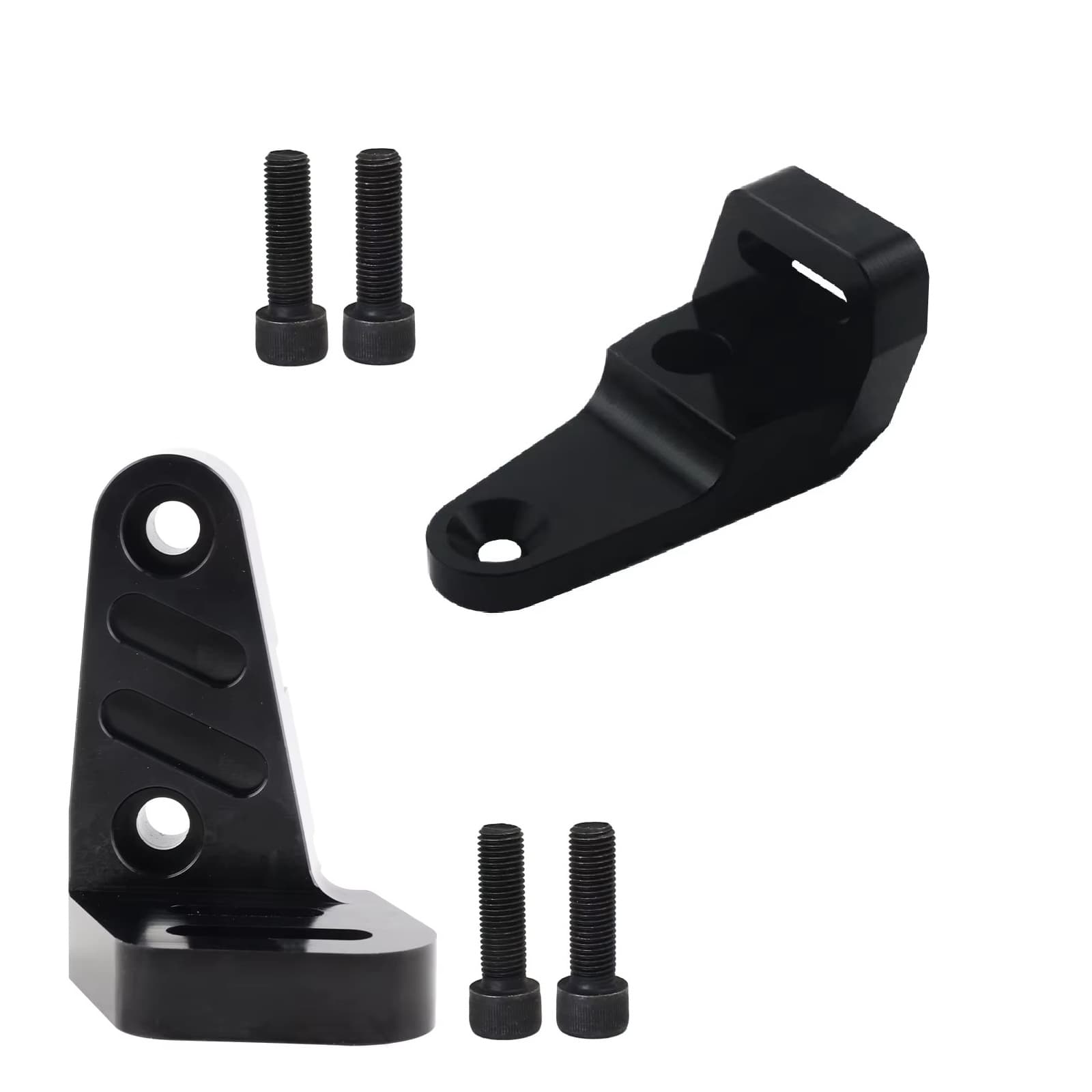 Power Steering Pump Conversion Bracket Upper/Lower Combo for Honda Civic, Acura Integra