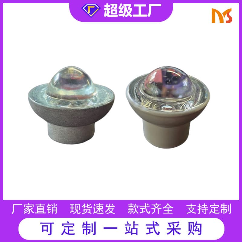 Factory direct sales of national standard glass road studs, reflective raised road markers, wear-resistant and pressure-resistant glass road studs.