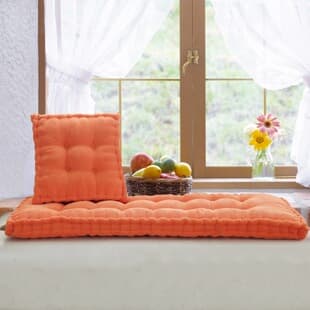2026 Tatami Window Cushion Sofa Cushion Handmade Corn Kernel Cushion Chair Cushion Floor Cushion Customizable Cross-border