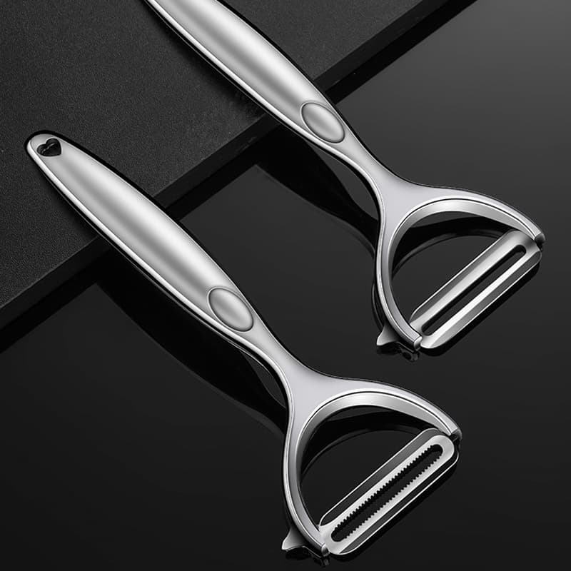 Stainless steel peeler, old-fashioned pumpkin peeler, kitchen zinc alloy fruit and melon peeler, household peeler, scraper, peeler.