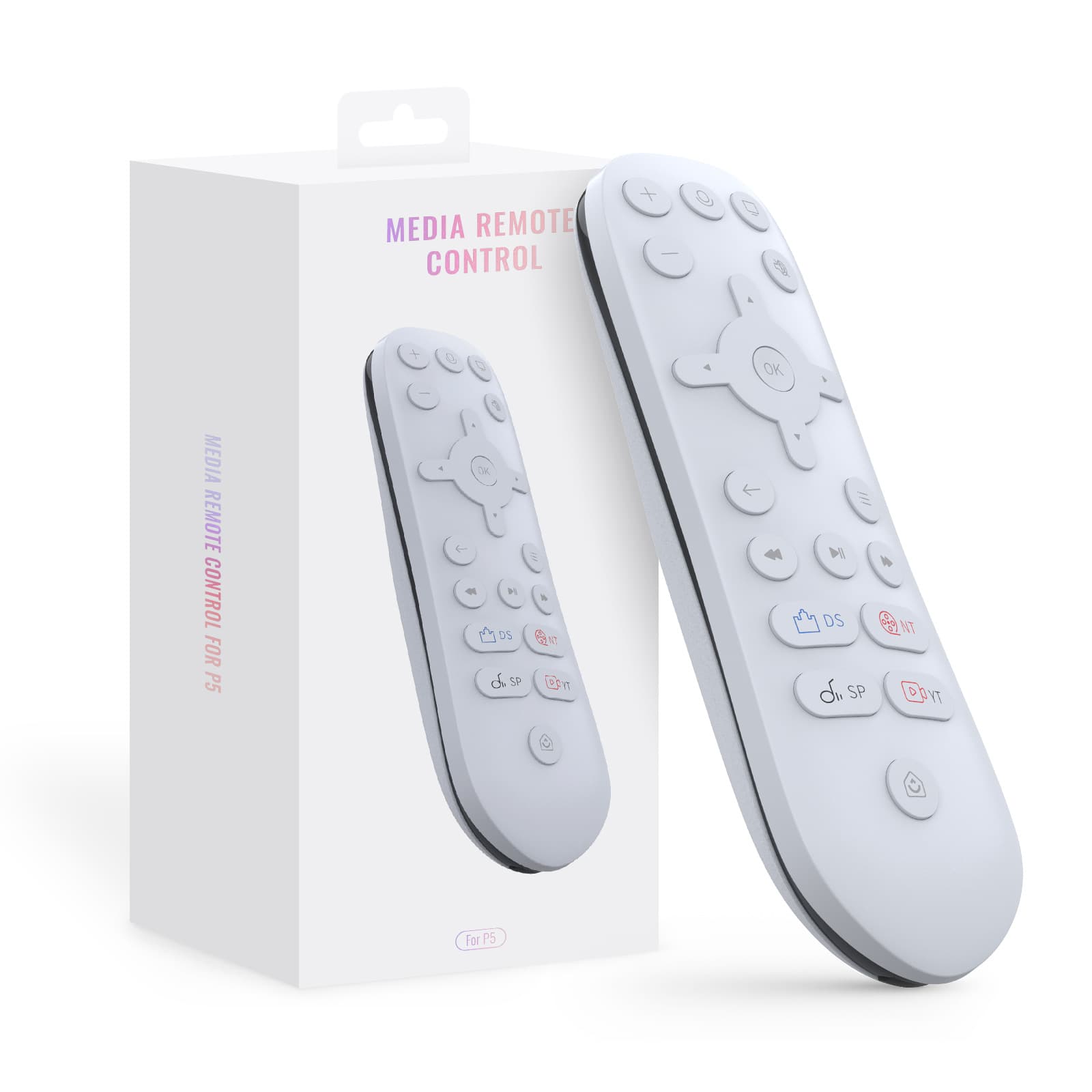 Universal Remote for PS5/PS5 Pro/PS5 Slim with Sensitive Touch Infrared Remote JYS-P5235