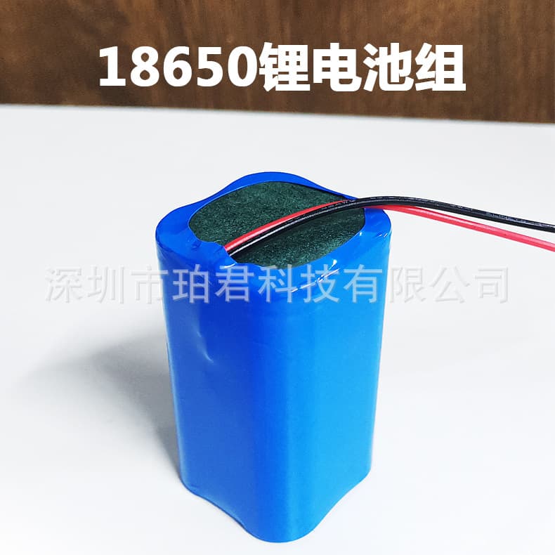 18650 Lithium Battery Pack 3.7V 4-Cell Square Configuration Output Current Less Than 5A Rechargeable Battery