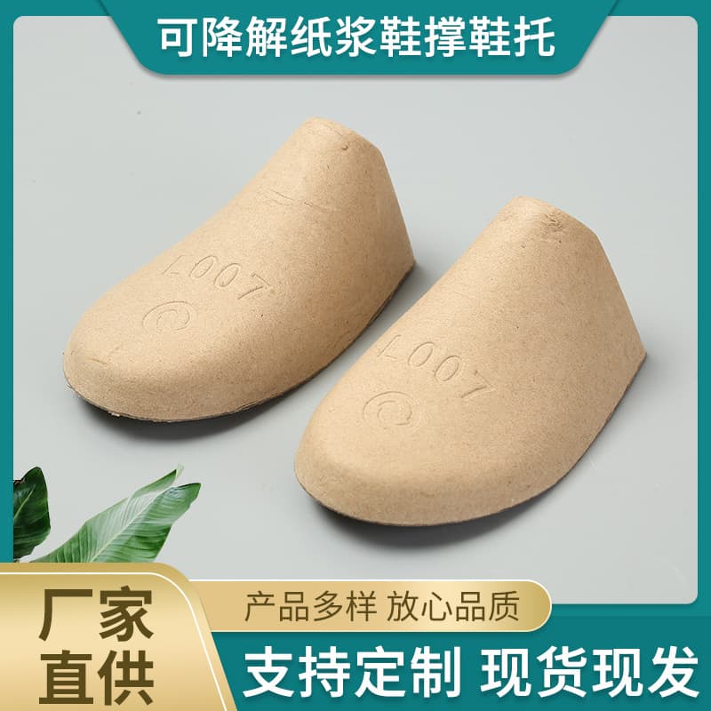 Factory Supply Biodegradable Shoe Trees with Eco-Friendly Pulp Packaging for Men's and Women's Casual Shoes, Model 007
