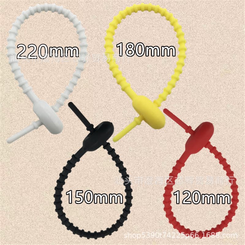 DIY Keychain Accessory Pendant with 23.5CM Colorful Lanyard, Tadpole Tie for Data Cable Organization and Winding