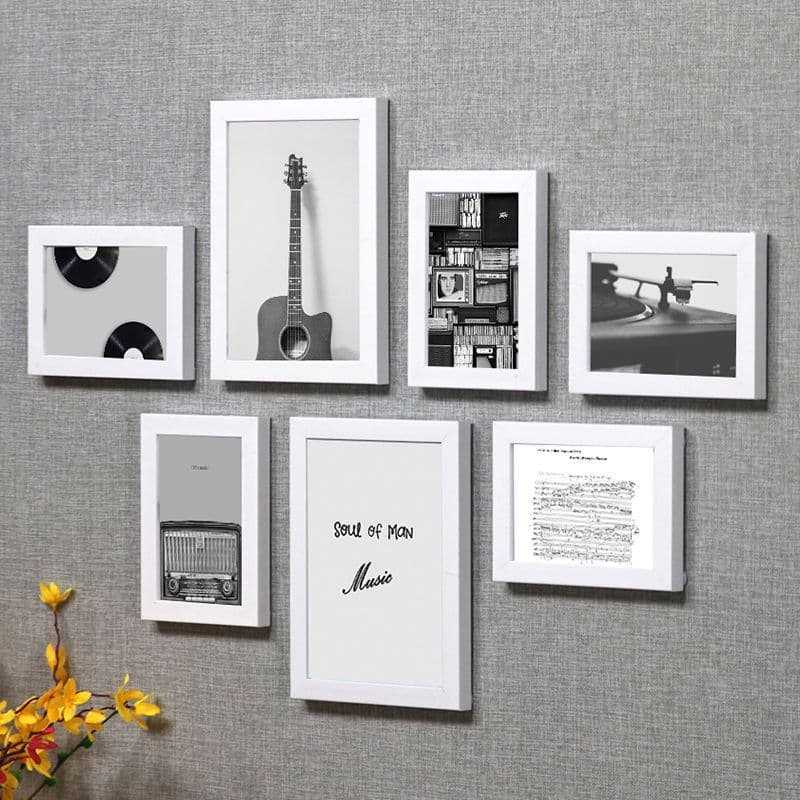 Photo wall decoration wall, living room combination photo frame, no drilling required, wall hanging, photo album, sofa background wall painting wholesale