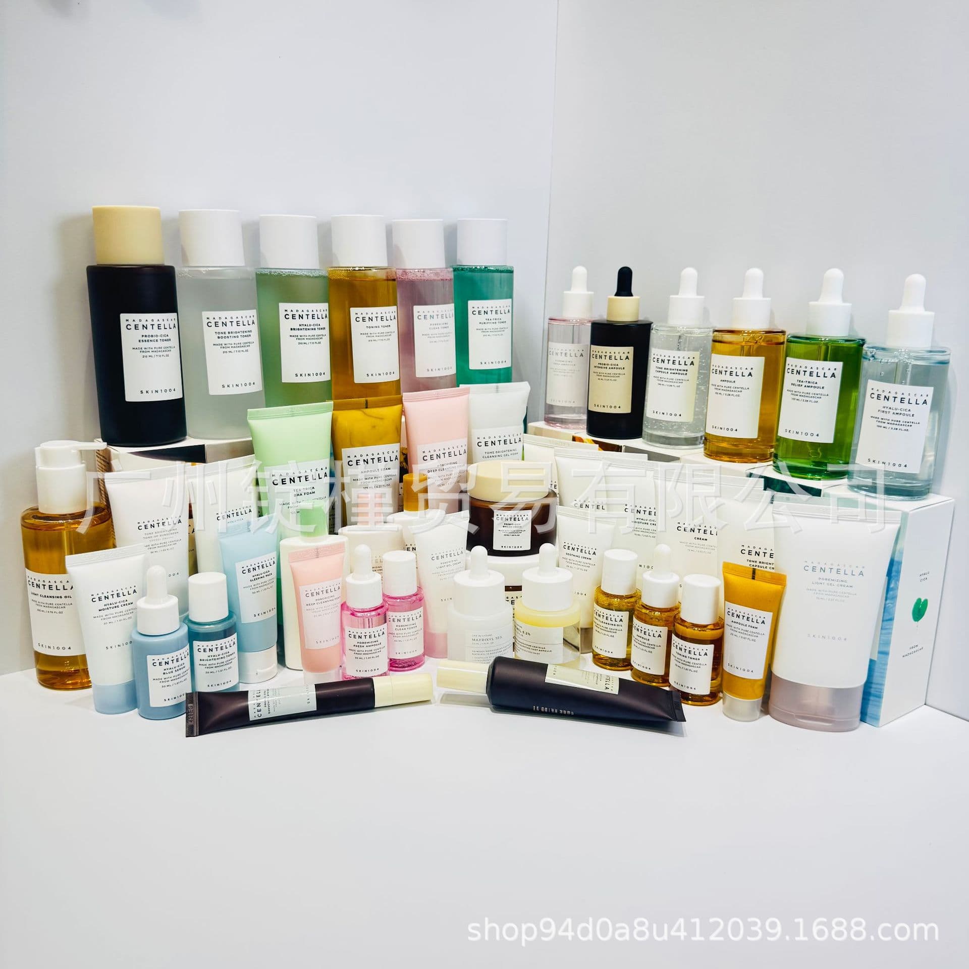 Cross-border Korea SKIN1004 Series Centella Asiatica Cream, Facial Cleanser, Airy Sunscreen, Ampoule Serum, Repair