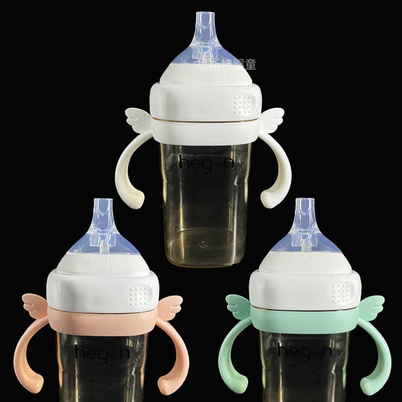 Hegen nipple square bottle accessory special angel handle screw thread dust cover water cup head square handle