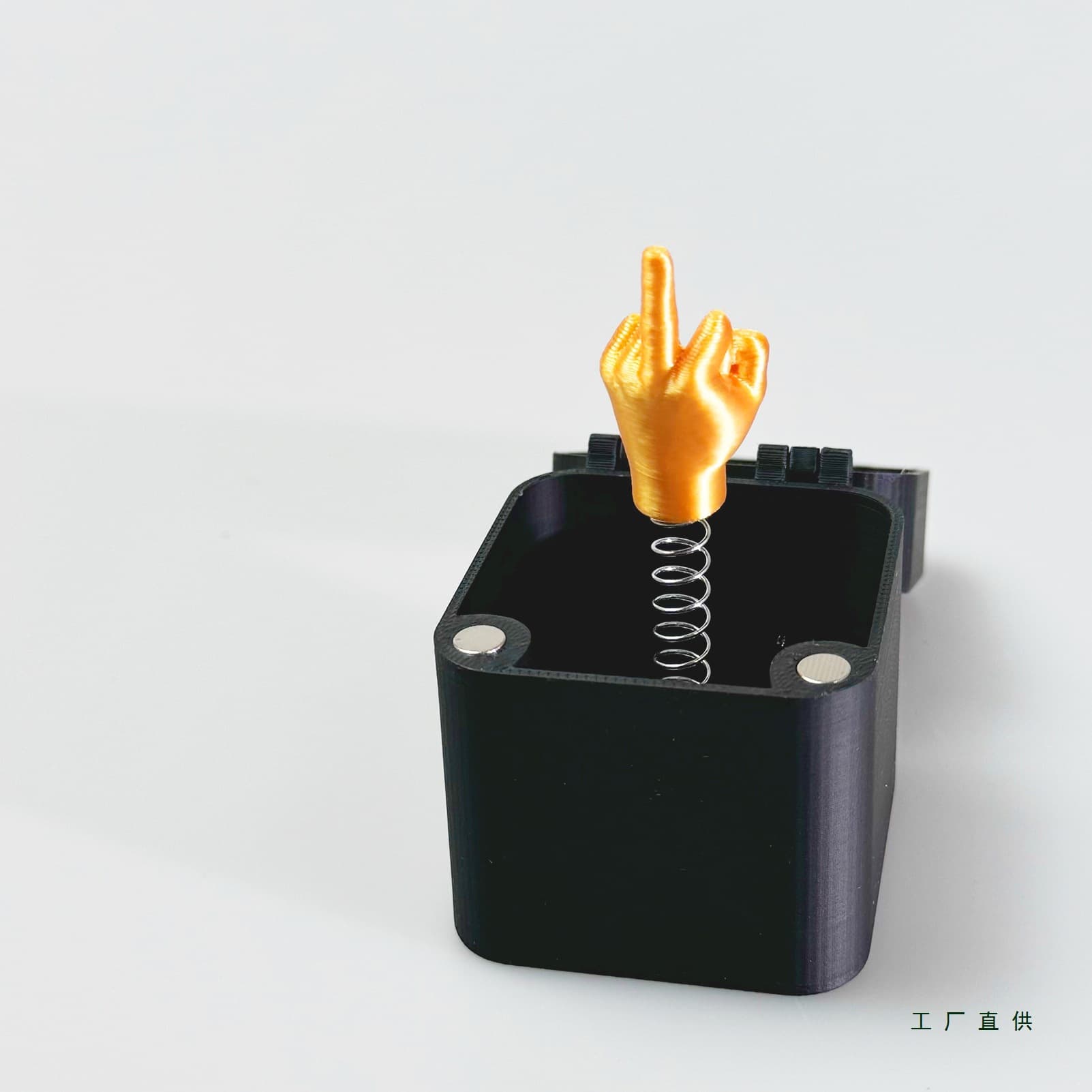 Surprise Them with a Middle Finger Box, Vertical Middle Finger Gift Box, Creative Prank Small Gift, Prank Toy