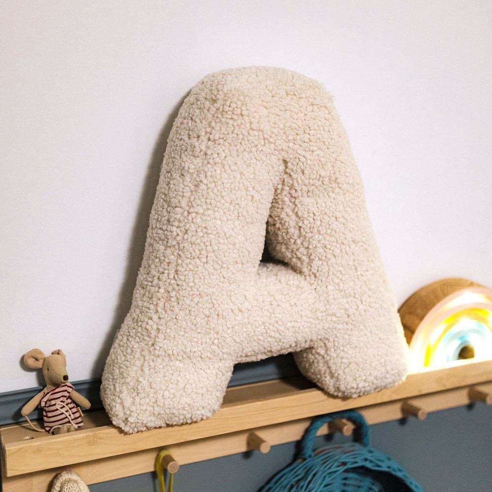 New Style ABC 26 Lamb Plush Letter Children's Toy Pillow Sleep Soothing Pillow Background Decoration