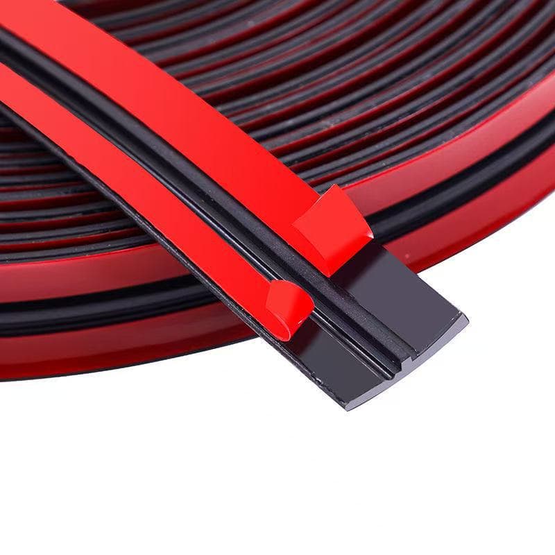 Car Sunroof Sealing Strip Waterproof Rubber Trim Roof Window Anti-Leakage Front and Rear Windshield Universal Rain Guard