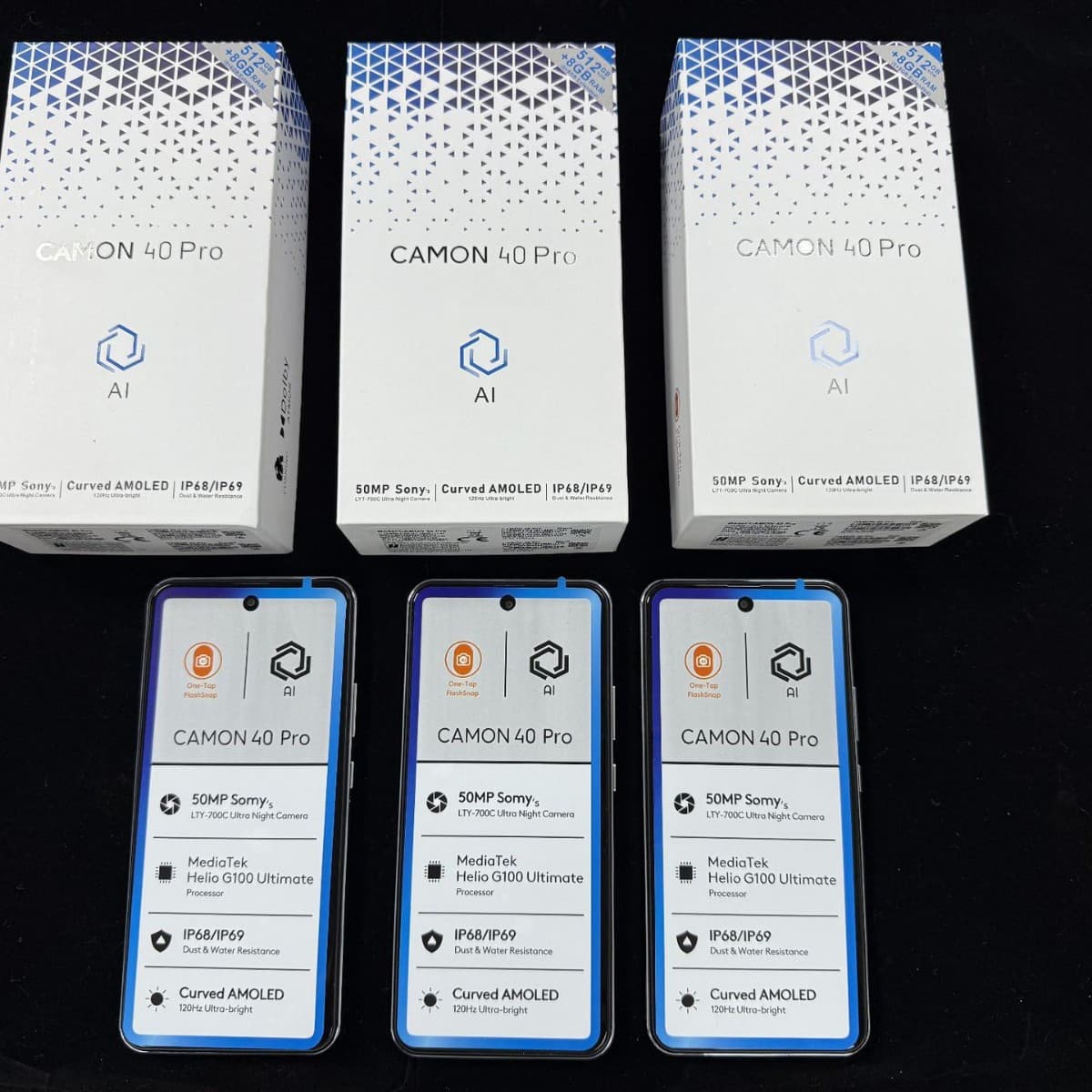 Cross-border CAMON40 Pro smartphone 8+512G Android smart HD screen 6.6inch mobile phone smart