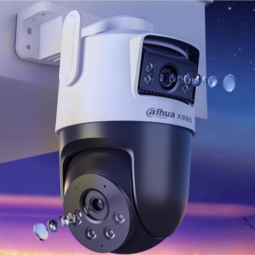 Dahua HD Dual Lens Full Color Night Vision Surveillance Remote Wireless Intercom Home WiFi Camera DH-T1-10M